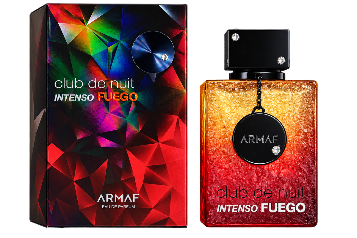 Armaf Club De Nuit Intenso fuego 3.6 Oz  | 105 Ml